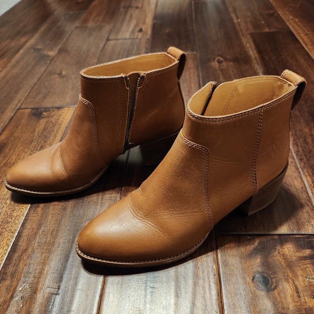 Madewell Brown Booties